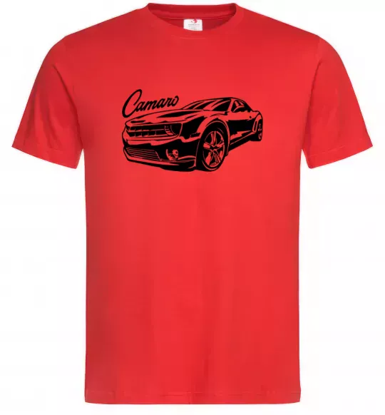 Чоловіча футболка Camaro Червоний фото