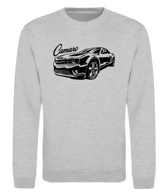 Світшот Camaro Сірий меланж фото