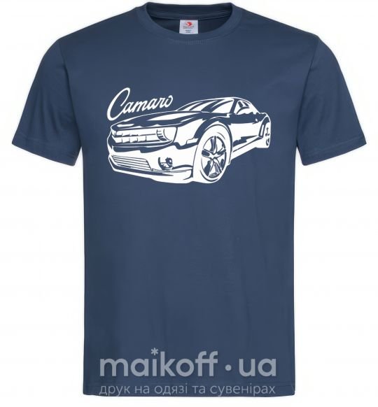Чоловіча футболка Camaro Темно-синій фото