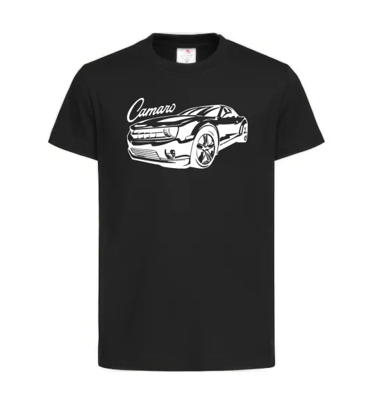 Дитяча футболка Camaro Чорний фото