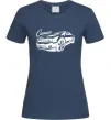 Жіноча футболка Camaro Темно-синій фото