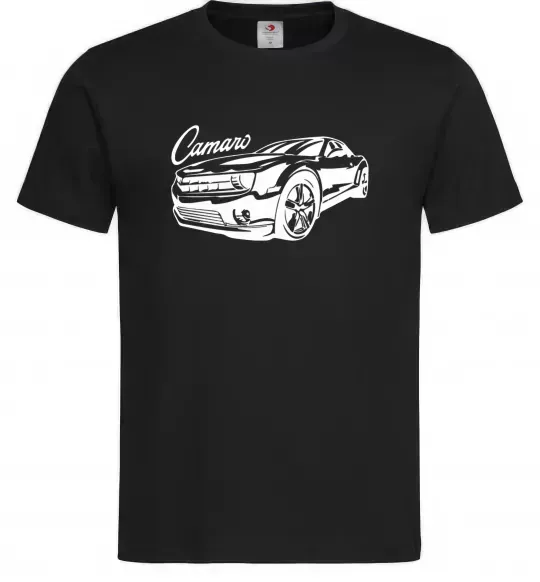Чоловіча футболка Camaro Чорний фото