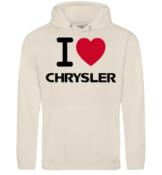 Жіноча толстовка (худі) I love chrysler Таш фото