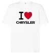 Футболка Оверсайз I love chrysler Белый Футболка Оверсайз I love chrysler Белый фото