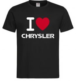Мужская футболка I love chrysler