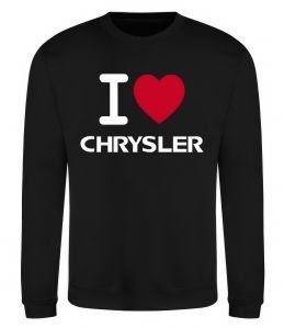 Свитшот I love chrysler Свитшот I love chrysler