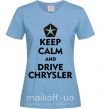 Женская футболка Drive chrysler Голубой фото