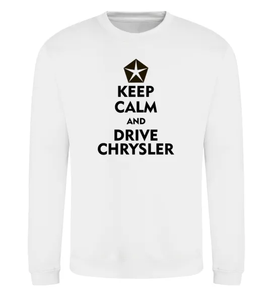 Свитшот Drive chrysler Белый фото