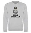 Свитшот Drive chrysler Серый меланж фото