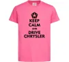 Дитяча футболка Drive chrysler Яскраво-рожевий Дитяча футболка Drive chrysler Яскраво-рожевий фото