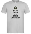 Чоловіча футболка Drive chrysler Сірий Чоловіча футболка Drive chrysler Сірий фото