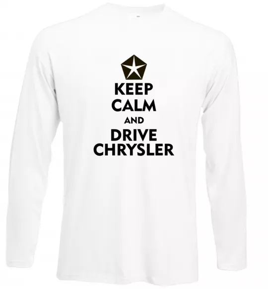 Лонгслив Drive chrysler Белый фото