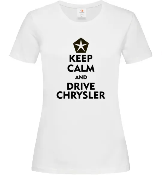 Женская футболка Drive chrysler Белый фото
