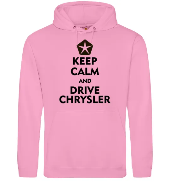 Мужская толстовка (худи) Drive chrysler Розовый фото