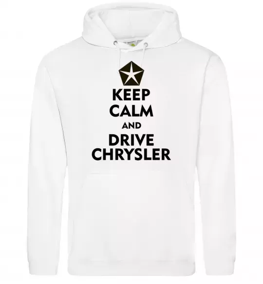 Жіноча толстовка (худі) Drive chrysler Білий фото