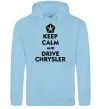 Женская толстовка (худи) Drive chrysler Голубой фото
