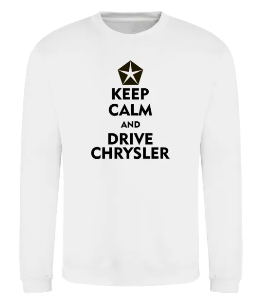 Свитшот Drive chrysler Белый фото
