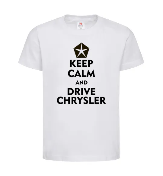 Дитяча футболка Drive chrysler Білий фото