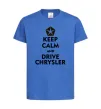 Дитяча футболка Drive chrysler Яскраво-синій фото