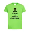Дитяча футболка Drive chrysler Лаймовий фото