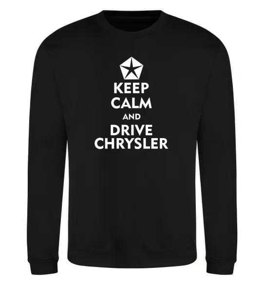 Свитшот Drive chrysler Черный фото