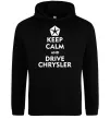 Мужская толстовка (худи) Drive chrysler Черный фото