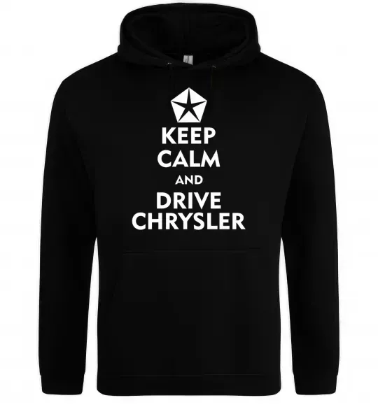 Жіноча толстовка (худі) Drive chrysler Чорний фото