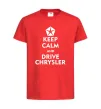 Дитяча футболка Drive chrysler Червоний фото