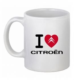 Чашка керамічна I love citroen