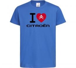 Дитяча футболка I love citroen