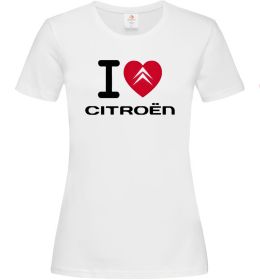 Жіноча футболка I love citroen