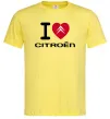 Чоловіча футболка I love citroen Лимонний Чоловіча футболка I love citroen Лимонний фото