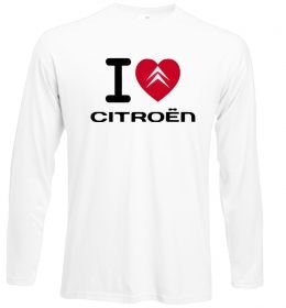 Лонгслів I love citroen