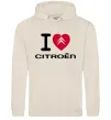 Чоловіча толстовка (худі) I love citroen Таш Чоловіча толстовка (худі) I love citroen Таш фото