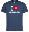 Чоловіча футболка I love citroen Темно-синій Чоловіча футболка I love citroen Темно-синій фото