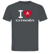 Чоловіча футболка I love citroen Графіт Чоловіча футболка I love citroen Графіт фото