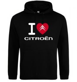 Жіноча толстовка (худі) I love citroen