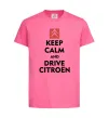 Детская футболка Drive citroen Ярко-розовый фото