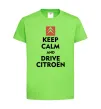 Детская футболка Drive citroen Лаймовый фото