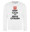 Свитшот Drive citroen Белый фото
