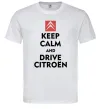 Чоловіча футболка Drive citroen Білий Чоловіча футболка Drive citroen Білий фото