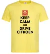 Чоловіча футболка Drive citroen Лимонний Чоловіча футболка Drive citroen Лимонний фото