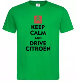 Чоловіча футболка Drive citroen Зелений фото
