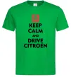 Чоловіча футболка Drive citroen Зелений Чоловіча футболка Drive citroen Зелений фото