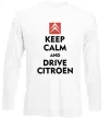 Лонгслив Drive citroen Белый фото
