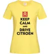 Жіноча футболка Drive citroen Лимонний фото