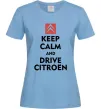 Жіноча футболка Drive citroen Блакитний фото