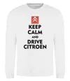 Світшот Drive citroen Білий фото