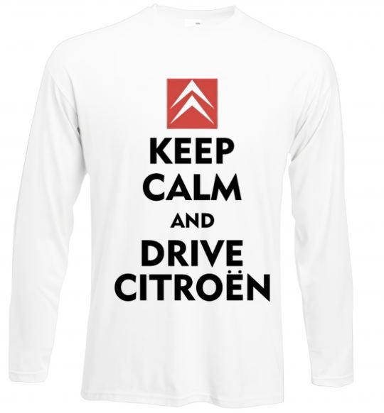 Реглан Drive citroen Белый фото