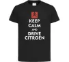 Дитяча футболка Drive citroen Чорний фото